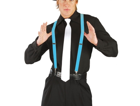 Tirantes Azules Con Clips Para Adulto En Talla Única De Guirca Guircap22