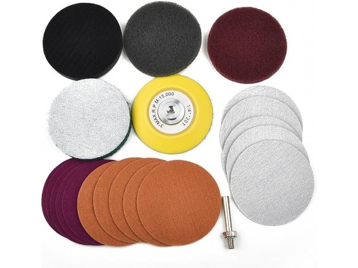 Kit De Restauração Faróis Carro 3 Polegadas Com Adaptador Para