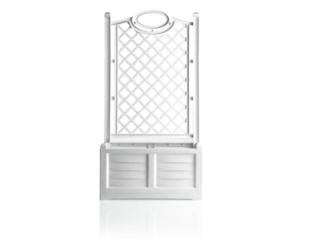 Floreira de Treliça AC-DÉCO H 150 Cm X L 80 Cm Branco