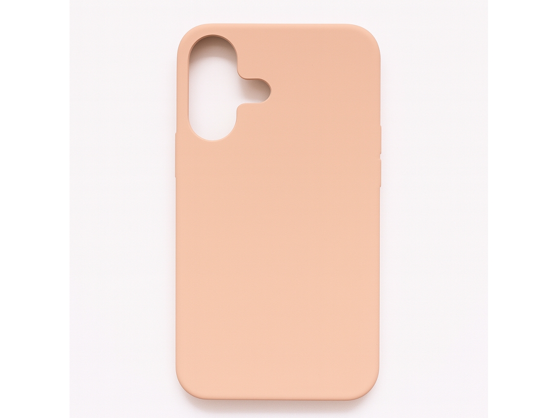 Capa Skyhe Para Apple Iphone 17 Silicone Líquido Rosa Suave
