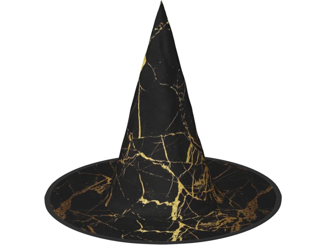 Chapéu De Carnaval Preto E Dourado - Para Uso Prático E Funcional