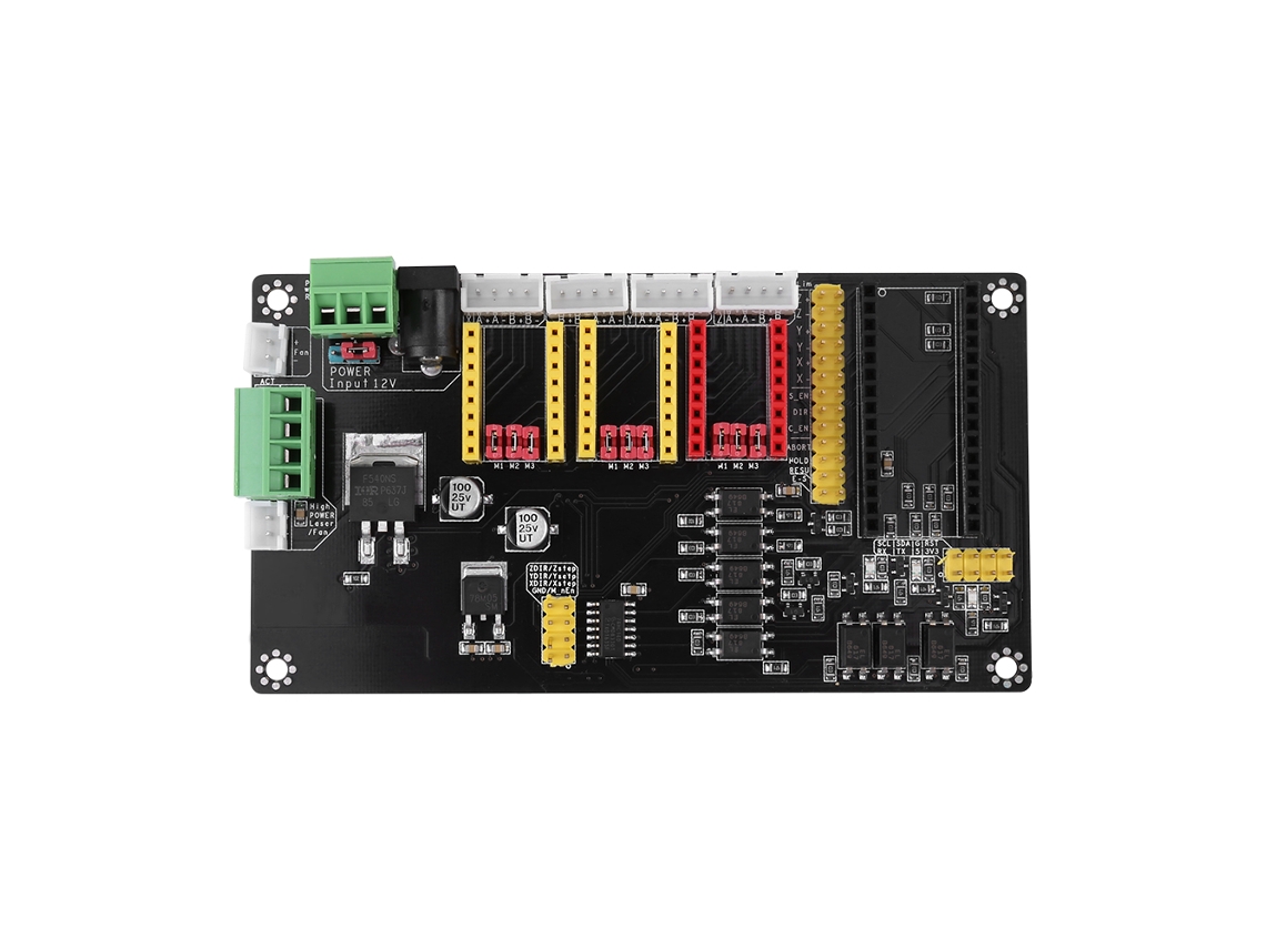 Controlador CNC Placa Driver Motor Passo a Passo para Máquina de Gravação a Laser Diy | S/MARCA