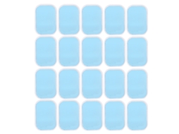 20 Folhas De Gel Abs Para Eletroestimulação (10 Packs)