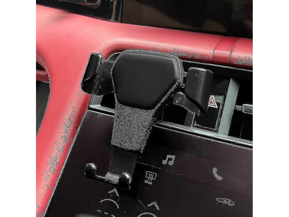 Suporte Ventilado Para Carro Com Ajuste Universal - Compatível Com Fiat 500 E Diversos Modelos
