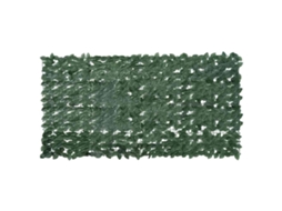 Vidaxl Tela De Varanda Com Folhas Verde-escuras 200x100 Cm