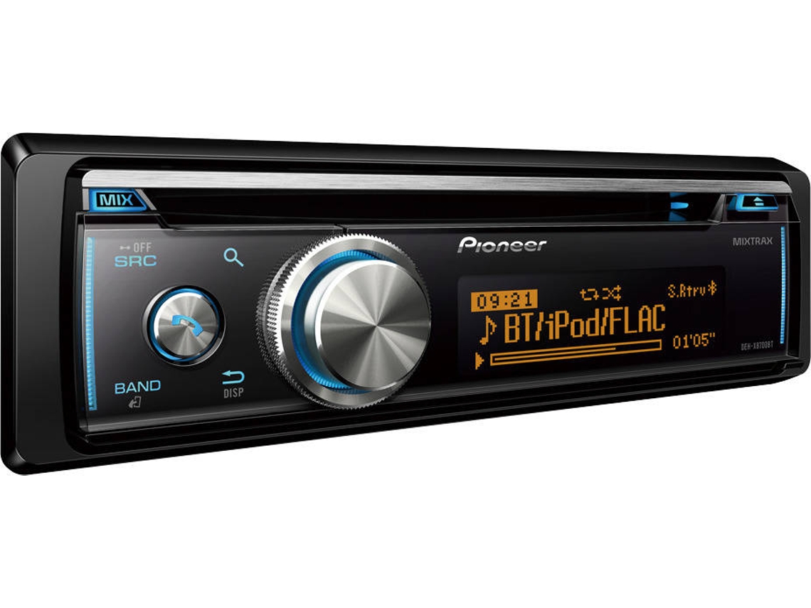 Autorrádio PIONEER DEH-X8700BT (Bluetooth Mãos Livres - 1 USB - 50 x4W)