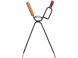 Pinça Para Churrasco A Carvão Magiclulu Fogueiras Ao Ar Livre, Ferramenta Multifuncional Para Camping, Cabo Resistente