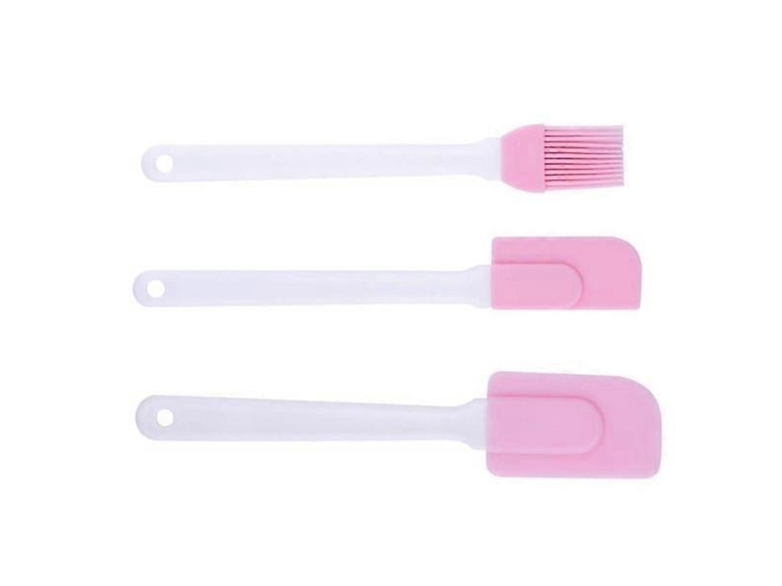 Slickepotts, E Borstset, 3 Delar Rosa