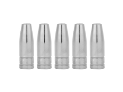 Conjunto de 5 bicos de gás cônicos para tocha MIG MAG MB 15AK, peças consumíveis de 9,5 mm