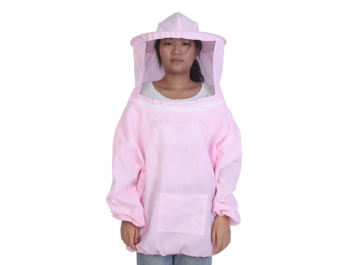 Jaqueta de Proteção BEEKeeper para Apicultor Rosa