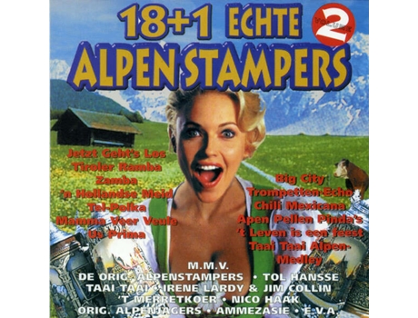 Cd 181 Echte Alpen Stampers Vol2 Inter Active Music