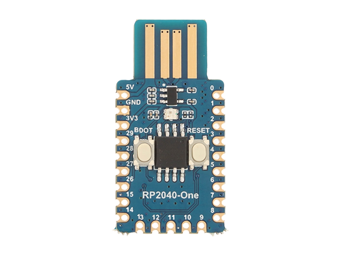 Placa De Expansão Usb A Com 4mb Flash E Dual Core Do Microcontrolador Rp2040 Para Raspberry Pi Pico