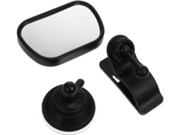 Espelho Retrovisor Automotivo De Plástico Preto, Instalação De Espelho De Segurança Para Bebês