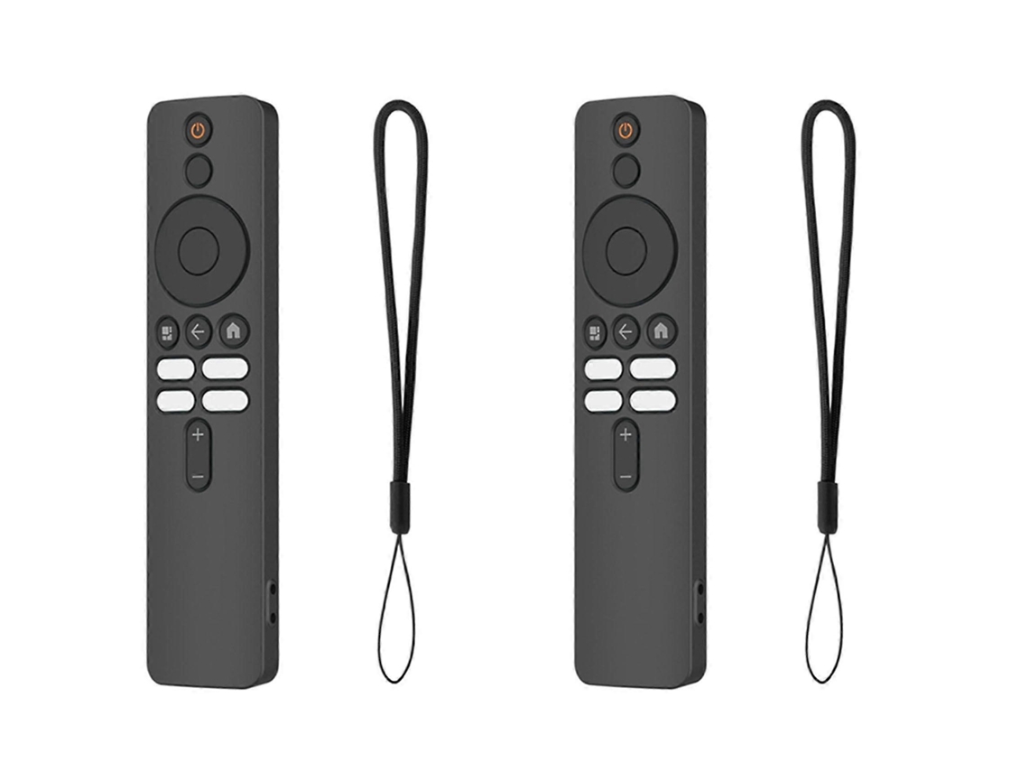2x Para Tv Stick 4k Tv Mibox 2ª Geração Controle Remoto Portátil Conveniente Capa De Silicone À Prova De Poeira E Queda