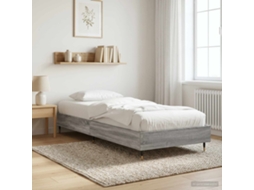 Vidaxl Estrutura Da Cama Sonoma Cinzento 80 X 200 Cm