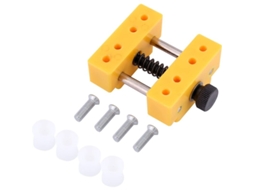 Ferramenta Portátil Para Reparos Artesanais, 10,0×9,0×4,0 Cm, Torno De Bancada Furadeira, Fixação Relógios E Joias. -aquaforge
