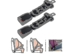 Cintos De Segurança 1/2 Pacote Extensor De Cinto De Carro Universal Extensor De Cinto Ajustável_xx Brilvibera