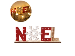 Decoração De Natal Adorno De Mesa Sinal De Letras