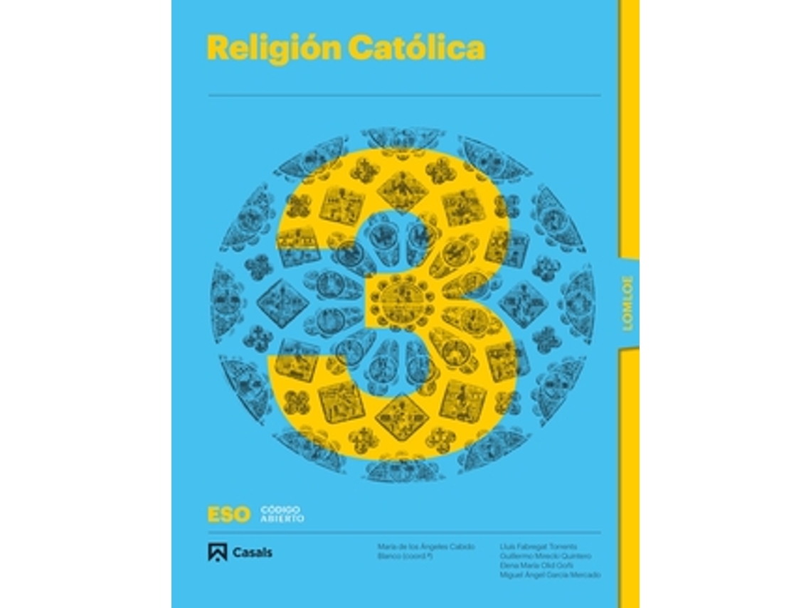 Livro Religión Católica 3 Eso Lomloe de Aavv