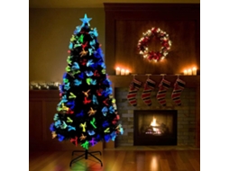Vidaxl Árvore De Natal Artificial Verde 180 Cm Pvc