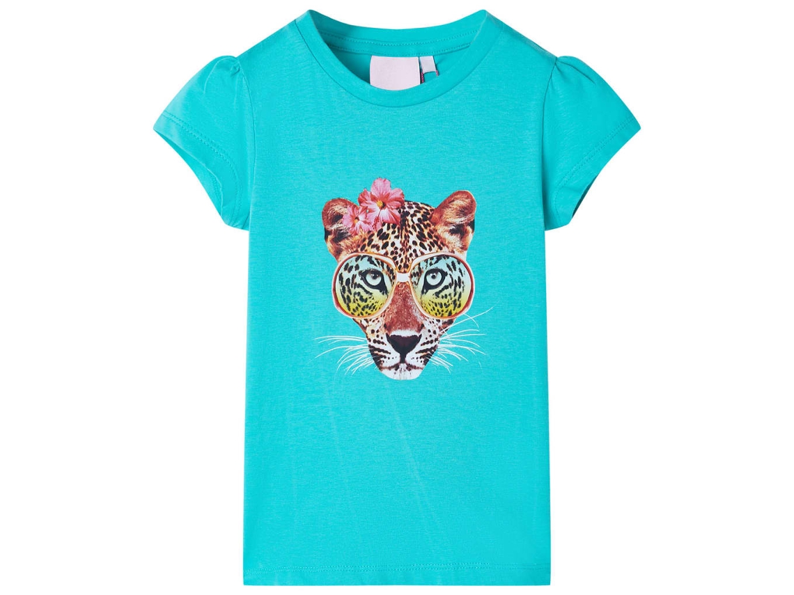 T-shirt Infantil Menta 116