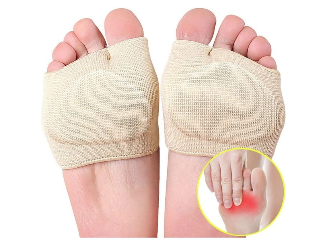 Cojinhas Plantar Unisex para Alivio de Dor nos Pés com Silicone Tamanho Grande