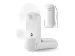 Ventilador Mao 3 Em 1 Nebulizador 3 Velocidades Branco Yizhood