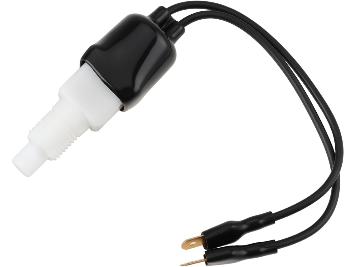 Interruptor de luz de freio UNF de 2 pinos e 1/2 polegada, compatível com modelos de 1990 a 2016.