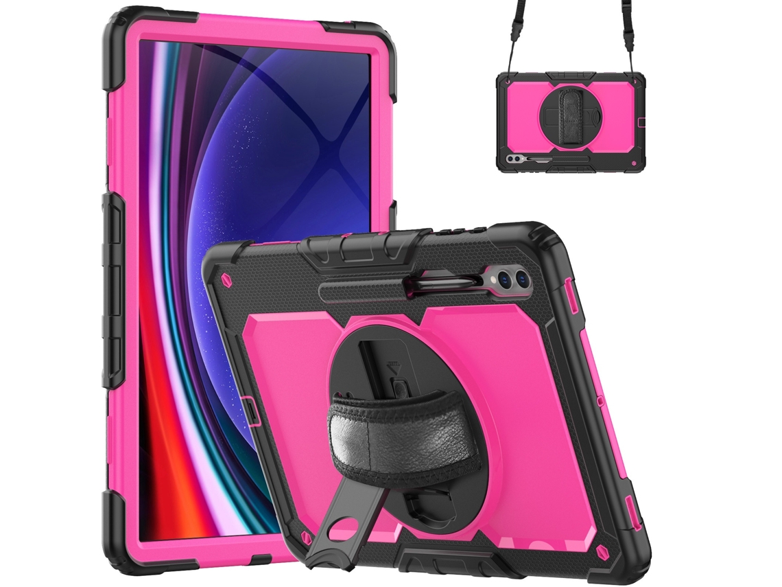 Lurelia Capa Para Samsung Tab S10plus 12.4 Com Alça De Ombro E Suporte Antiqueda