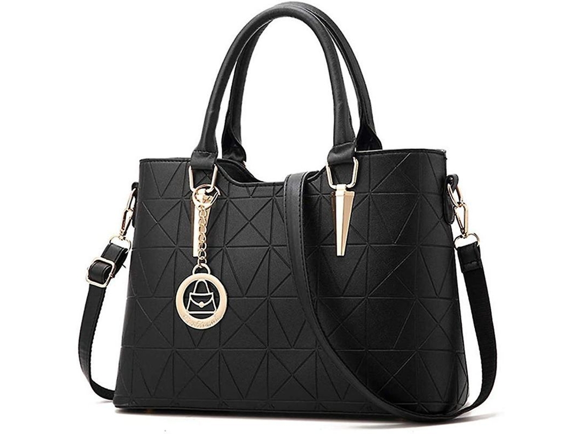 2026 bolso Tote de Couro Vegano para Mulher com Alça Superior e Correia Ajustável Borsa de Mão Moda