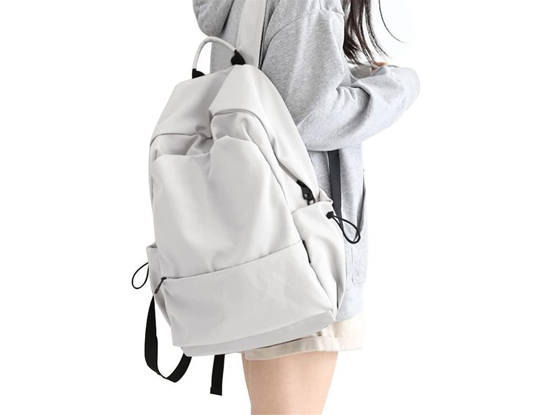 Mochila Escolar Feminina Casual Com Compartimento Para Laptop De 14 Polegadas Resistente À Água E Durável