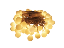 Earth String Lights 19,6 Pés 40 Led Fairy String Lights Movidos a Bateria Festa de Casamento Decoração de Jardim