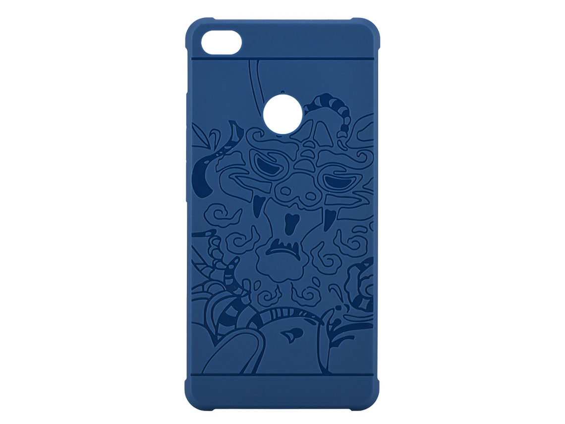 Capa antichoque para Nubia Z11 dragão azul Tpu EOOCOO