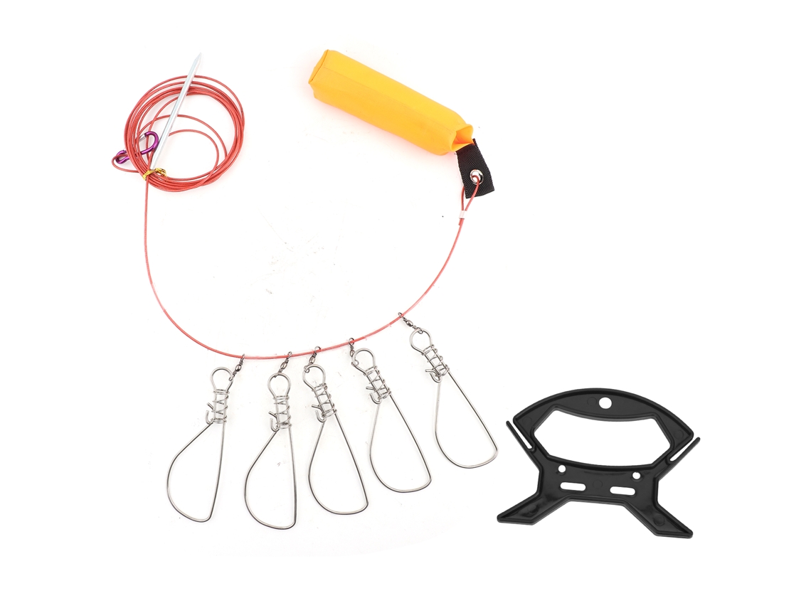 Fivela de Pesca de Aço Inox para Peixes Vivos