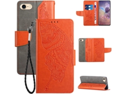 Capa Fólio Hoe Kickstand para iPhone 6 HONGWE. Pele Sintética Premium