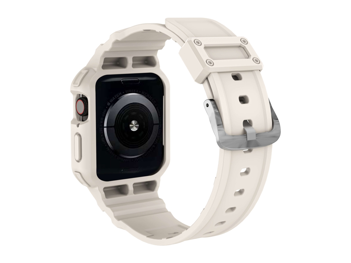 Capa Apple Watch Series 3 38mm Pulseira rugged Starlight