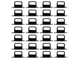 100Un Cabides Dente de Serra ALLINLESS