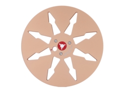Bobina Vazia De Fita 7 Polegadas Para Gravador Open Reel Revox Studer 1 Unidade Dourada