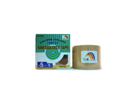 Fita Kinesiológica 5×5 Bege 1 Un. Temtex