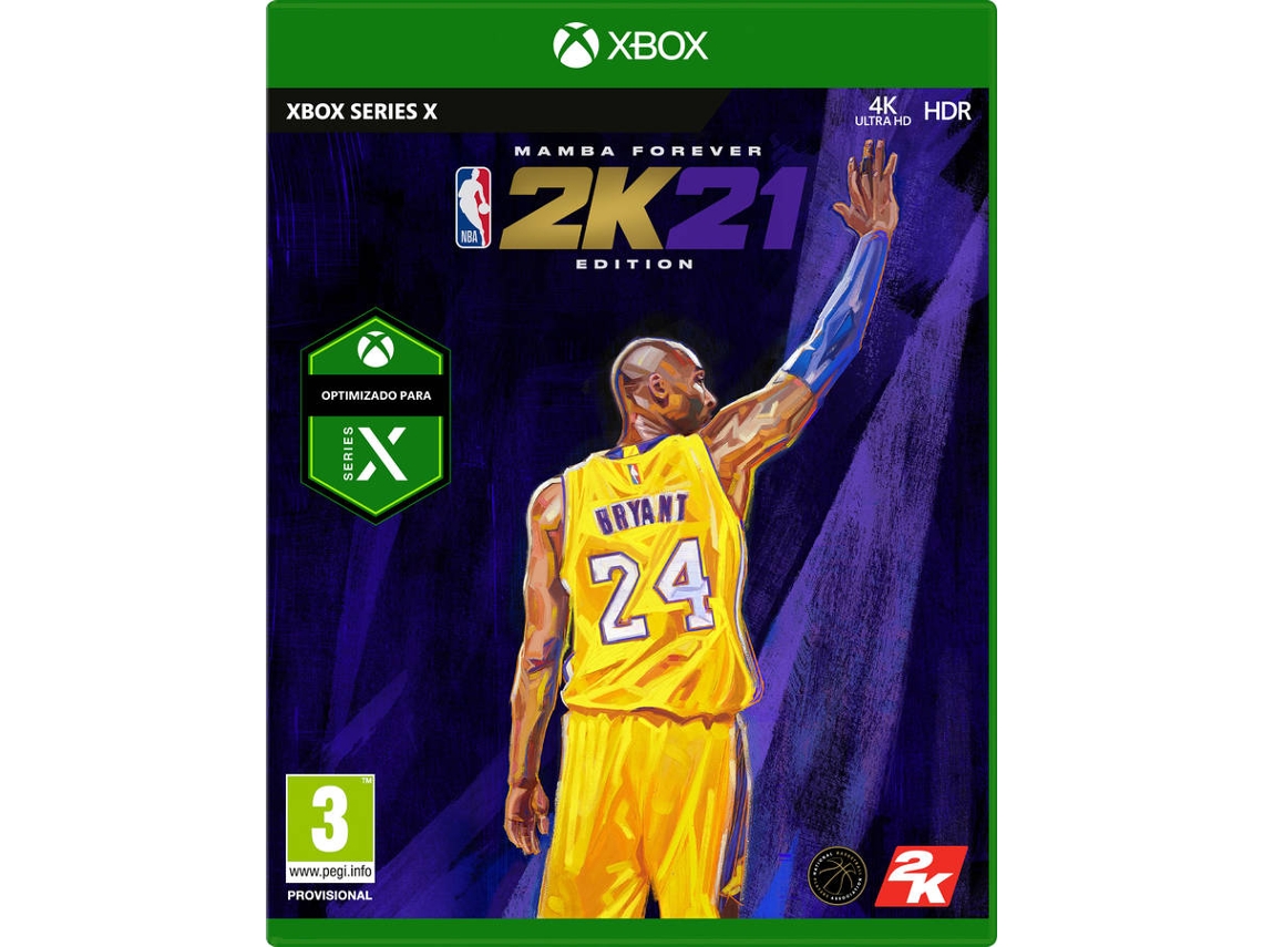 Jogo Xbox Serie X Nba 2K21 Ed. Mamba Forever
