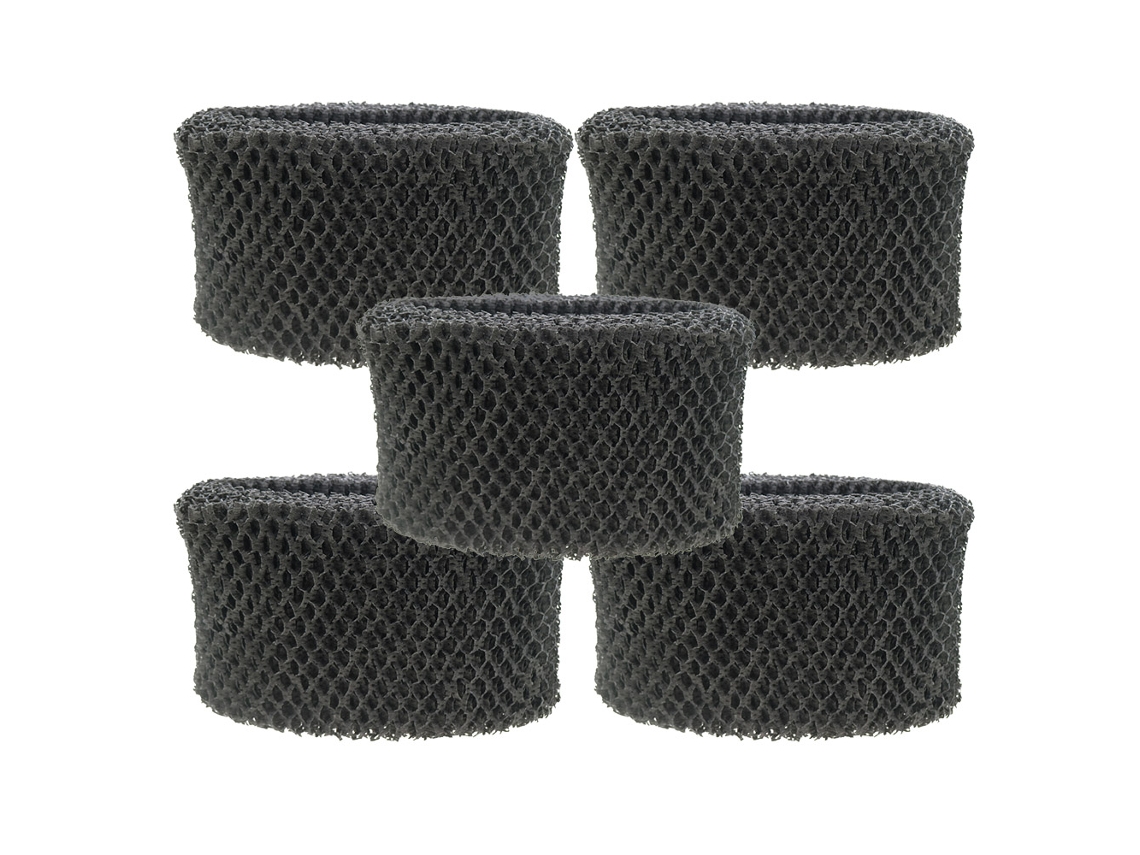 Os filtros pretos do umidificador de ar adsorvem bactérias e escala para Philips HU4803 HU4811 HU4813 HU4801 HU4802 Humidifie