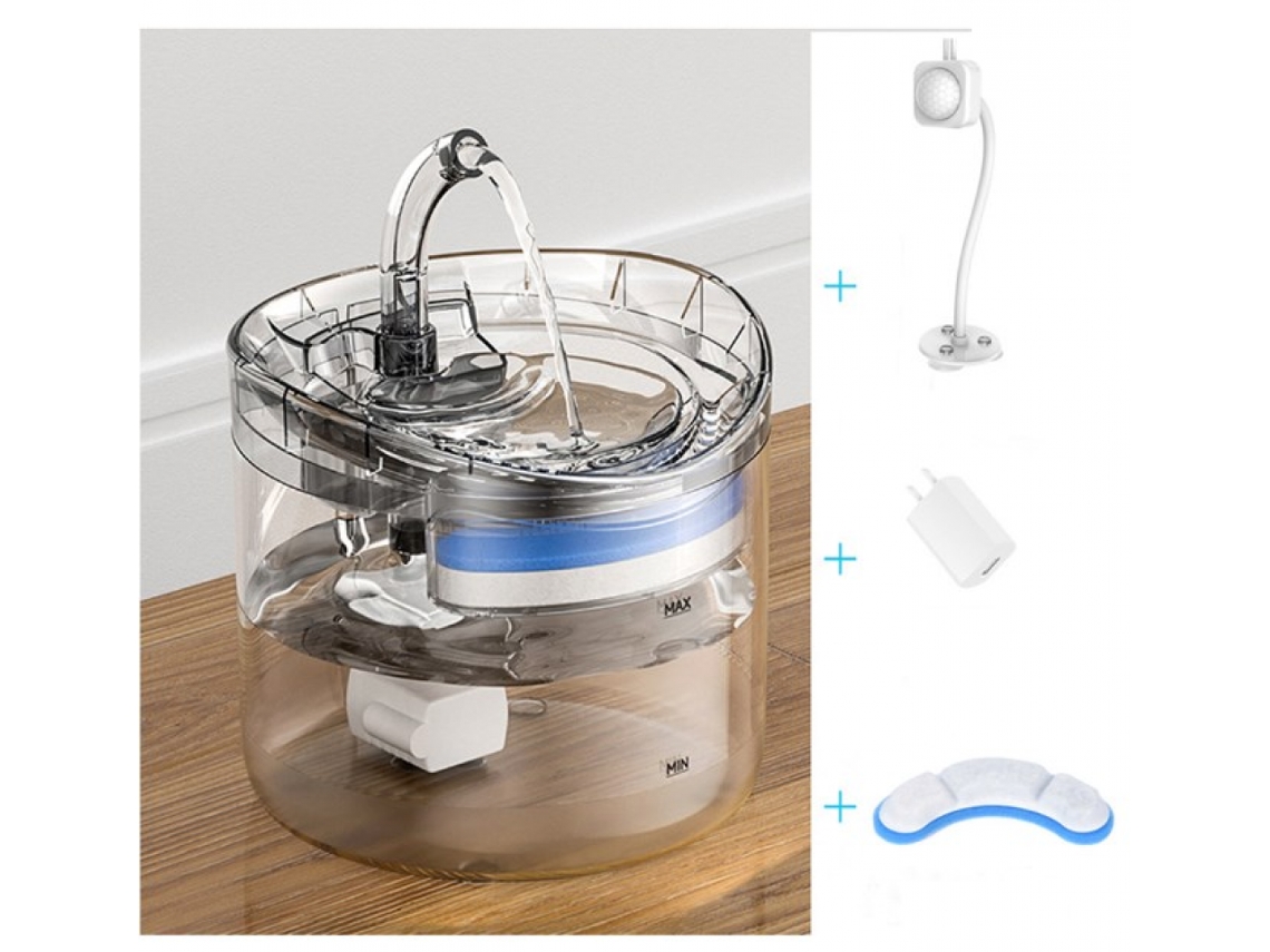 Dispensador Automático De Água, Circulação Contínua, Para Uso Doméstico E Hidratação Diária