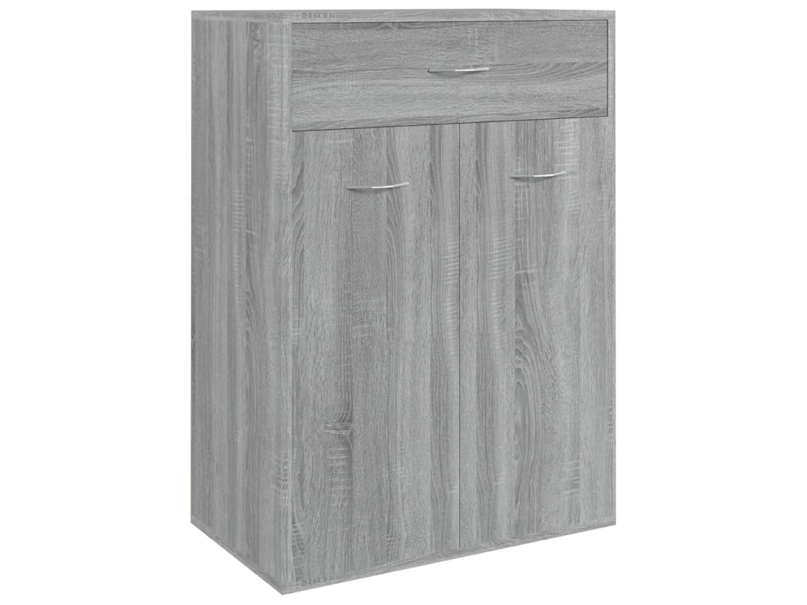 Shoe Cabinet, Shoe Cabinets Vidaxl Cinzeto Madeira Processada (n/a)