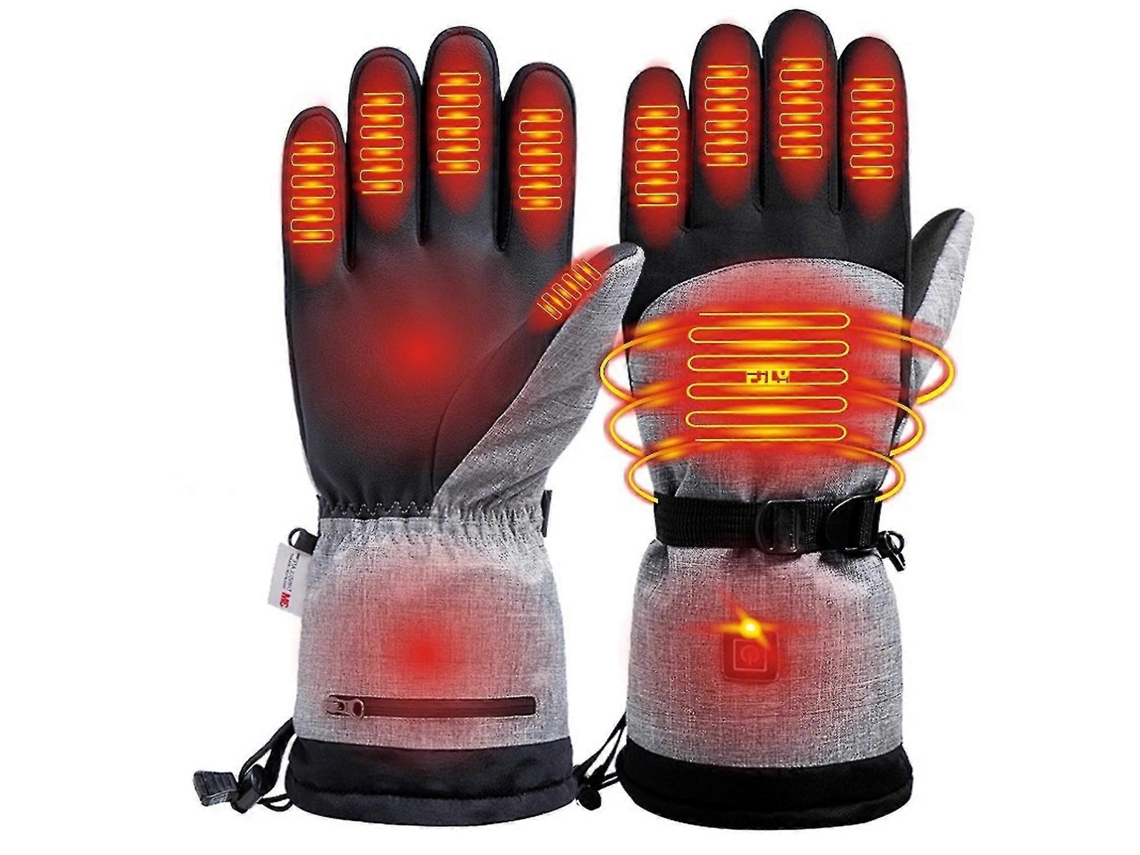Luvas De Inverno Elétricas Com Aquecimento Para Esqui, Escalada E Ciclismo Ao Ar Livre Aquaforge
