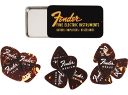 Fender Fine Electric Pick Tin 12 Pack