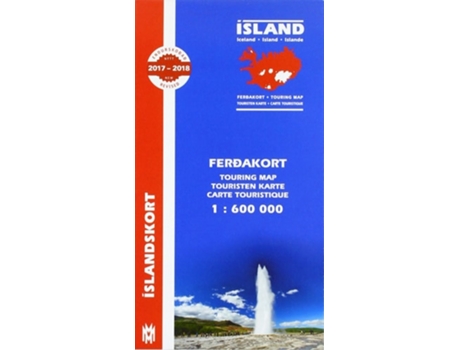 Livro Iceland Touring Map For Drivers And Tourists 1600 000 De Hh Hansen (inglês)