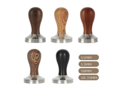 Tampão Para Café Em Aço Inoxidável 53mm Marrom Escuro Aquaforge