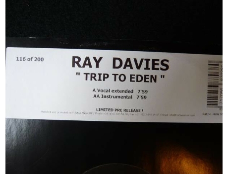 Vinil Trip To Eden Hardball White
