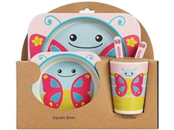 Conjunto de Refeição CLARA BABY Borboleta