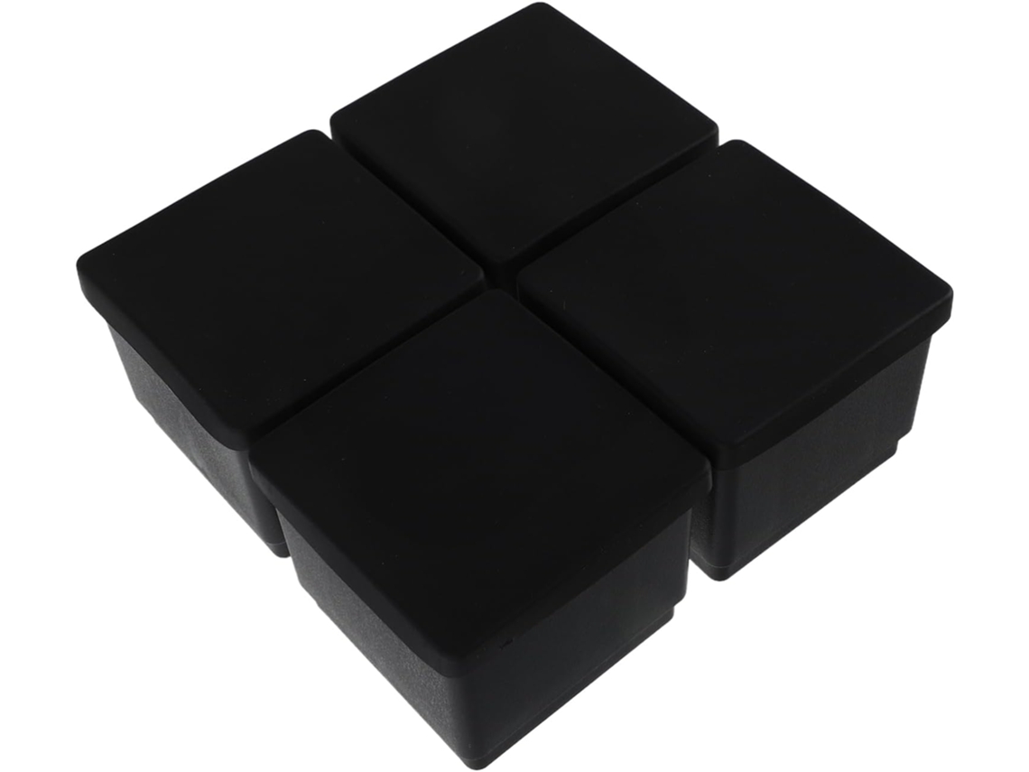 Doitool Conjunto De 4-protetores Borracha Antiderrapantes Para Pés Móveis, Sofá, Cadeira, Cama E Escritório
